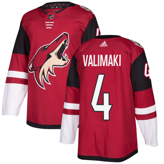 Juuso Valimaki Arizona Coyotes adidas Authentic Jersey - Maroon