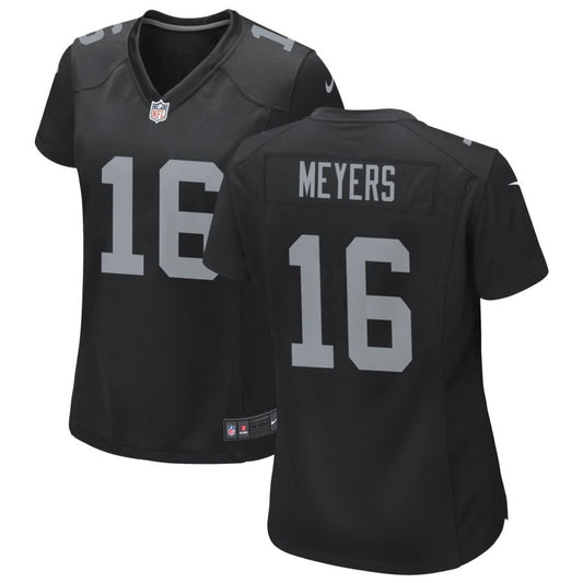 Jakobi Meyers Las Vegas Raiders Nike Women's Game Jersey - Black