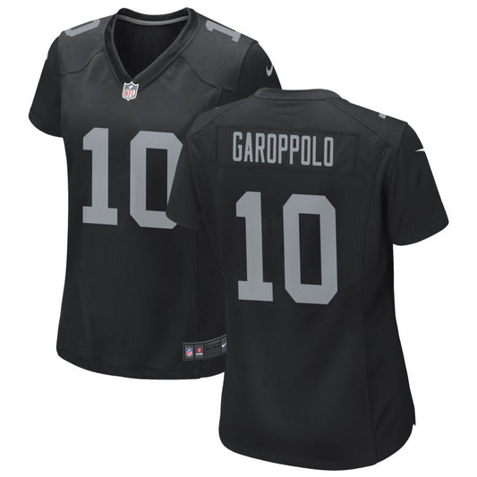 Jimmy Garoppolo Las Vegas Raiders Nike Women's Game Jersey - Black