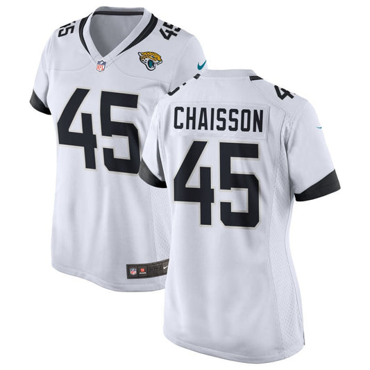 K'Lavon Chaisson Jacksonville Jaguars Nike Women's Game Jersey - White