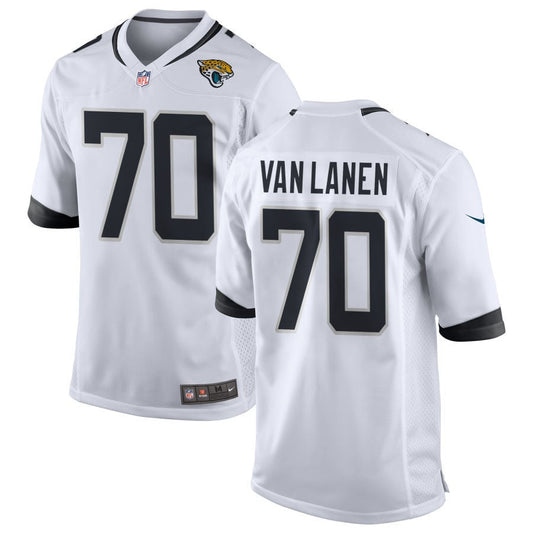 Cole Van Lanen Jacksonville Jaguars Nike Game Jersey - White
