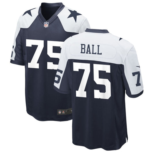 Josh Ball Dallas Cowboys Nike Alternate Game Jersey - Navy