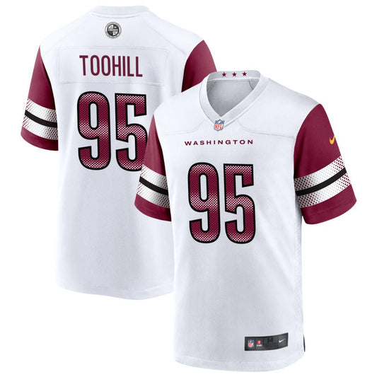 Casey Toohill Washington Commanders Nike Game Player Jersey - White