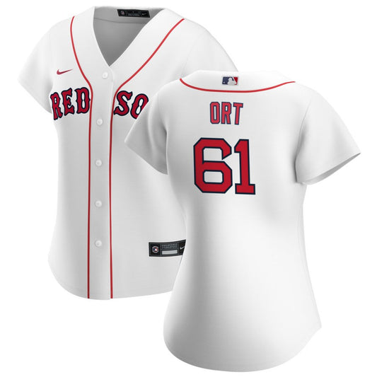 Kaleb Ort Boston Red Sox Nike Women's Home Replica Jersey - White
