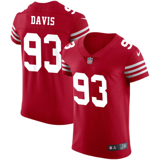 Kalia Davis San Francisco 49ers Nike Vapor Elite Jersey - Scarlet