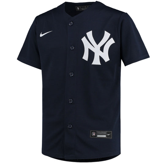 Boys' Grade School DJ LeMahieu Nike Yankees Replica Player Jersey - Navy
