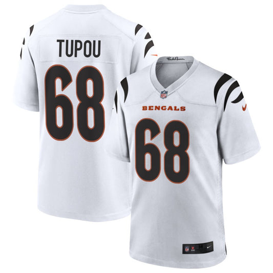 Josh Tupou Cincinnati Bengals Nike Game Jersey - White