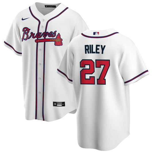 Austin Riley Jersey - Atlanta Braves Replica Adult Home Jersey