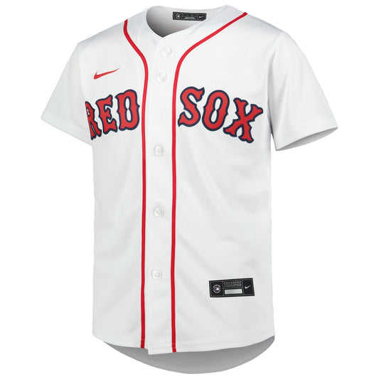 Boys' Grade School Trevor Story Nike Red Sox Replica Player Jersey - White