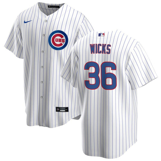 Jordan Wicks Chicago Cubs Nike Youth Home Replica Jersey - White