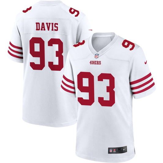 Kalia Davis San Francisco 49ers Nike Game Player Jersey - White