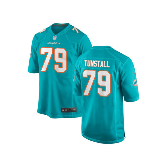 James Tunstall Miami Dolphins Nike Youth Game Jersey - Aqua