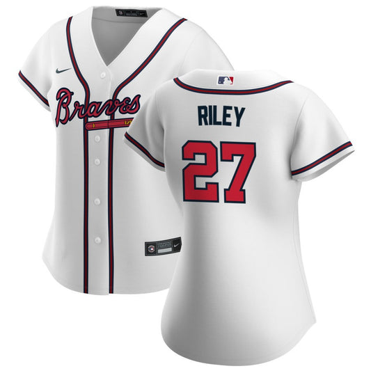Austin Riley Atlanta Braves Nike Women's Home Replica Jersey - White