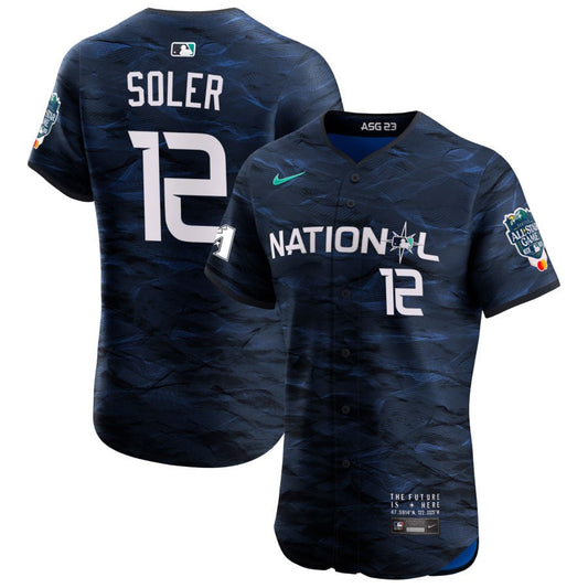 Jorge Soler  National League Nike 2023 MLB All-Star Game Pick-A-Player Vapor Premier Elite Jersey - Royal