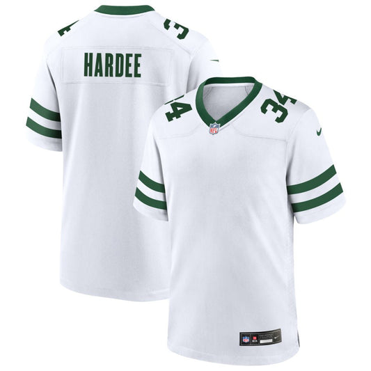 Justin Hardee New York Jets Nike Legacy Game Jersey - White
