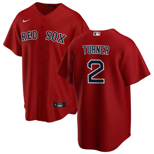 Justin Turner Boston Red Sox Nike Alternate Replica Jersey - Red