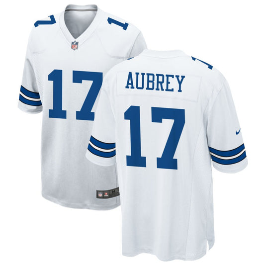 Brandon Aubrey Dallas Cowboys Nike Game Jersey - White