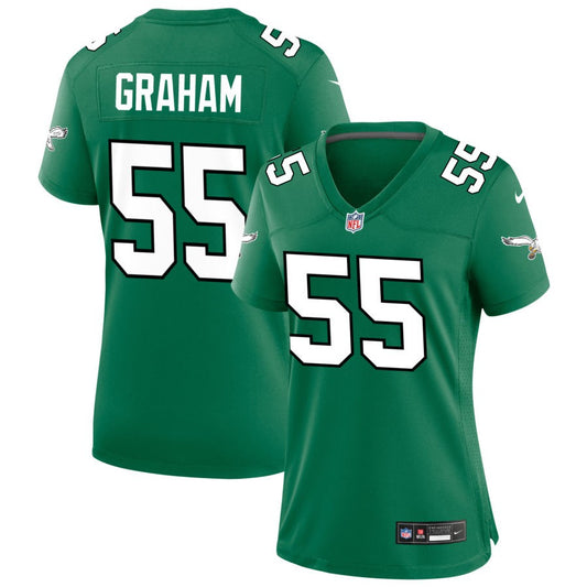 Brandon Graham Philadelphia Eagles Nike Women's Alternate Game Jersey - Kelly Green
