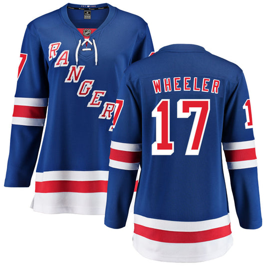 Blake Wheeler New York Rangers Fanatics Branded Women's Home Breakaway Jersey - Blue