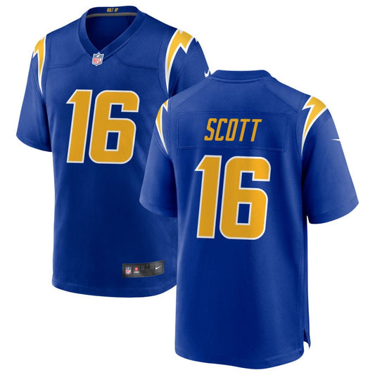 JK Scott Los Angeles Chargers Nike Alternate Game Jersey - Royal