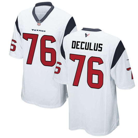 Austin Deculus Houston Texans Nike Game Jersey - White