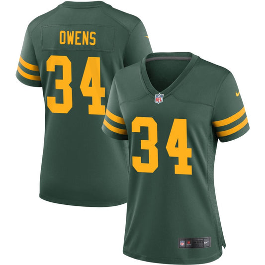 Jonathan Owens Green Bay Packers Nike Women's Alternate Jersey - Green