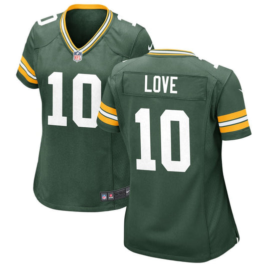 Jordan Love Green Bay Packers Nike Women's Game Jersey - Green
