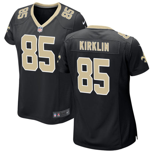 Jontre Kirklin New Orleans Saints Nike Women's Game Jersey - Black