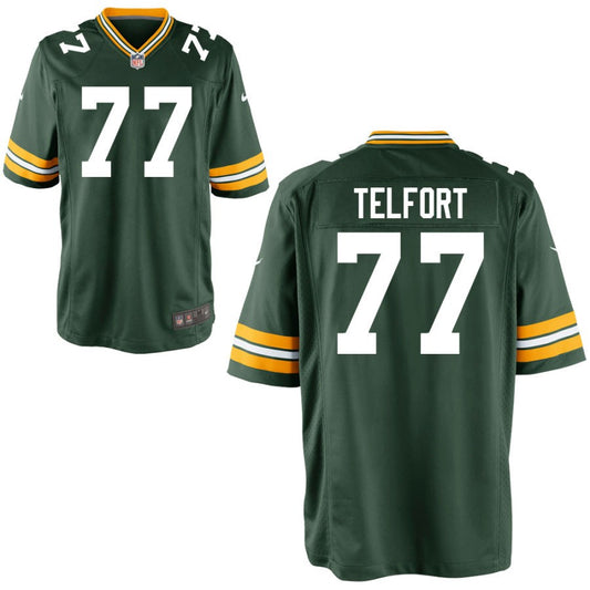 Kadeem Telfort Green Bay Packers Nike Youth Game Jersey - Green