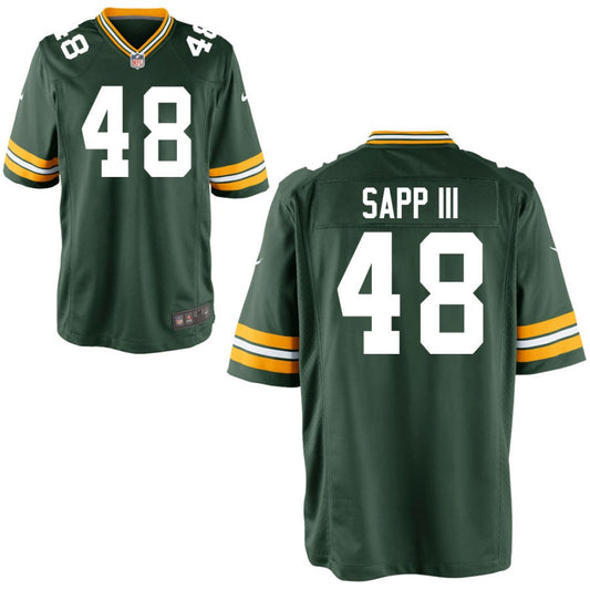 Benny Sapp III Green Bay Packers Nike Youth Game Jersey - Green