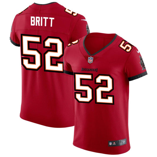 K.J. Britt Tampa Bay Buccaneers Nike Vapor Elite Jersey - Red