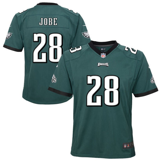 Josh Jobe Philadelphia Eagles Nike Youth Team Game Jersey - Midnight Green