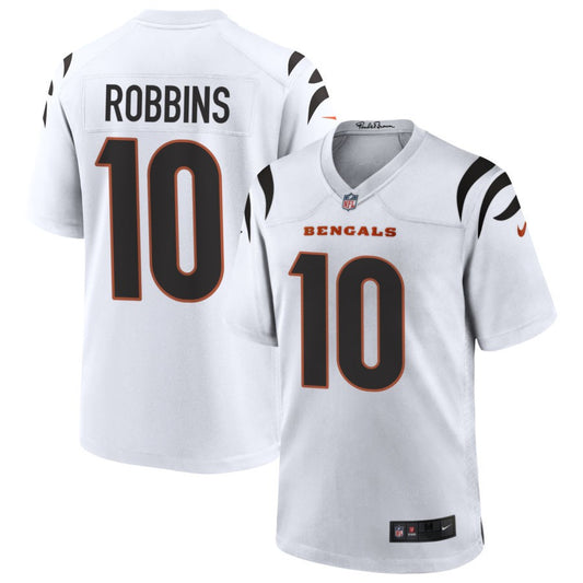 Brad Robbins Cincinnati Bengals Nike Game Jersey - White