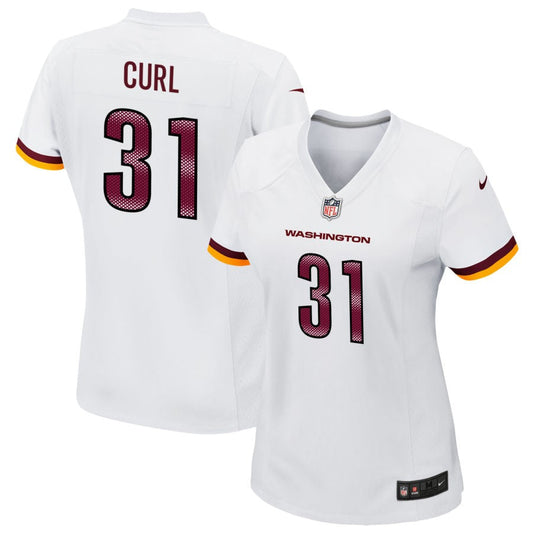 Kamren Curl Washington Commanders Nike Women's Game Player Jersey - White