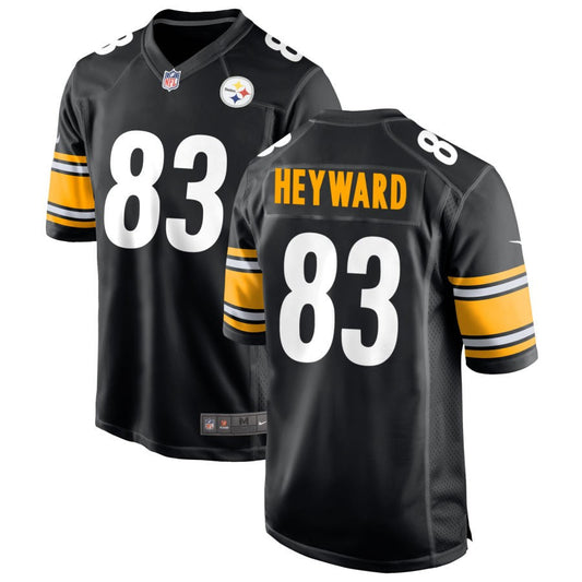 Connor Heyward Pittsburgh Steelers Nike Game Jersey - Black
