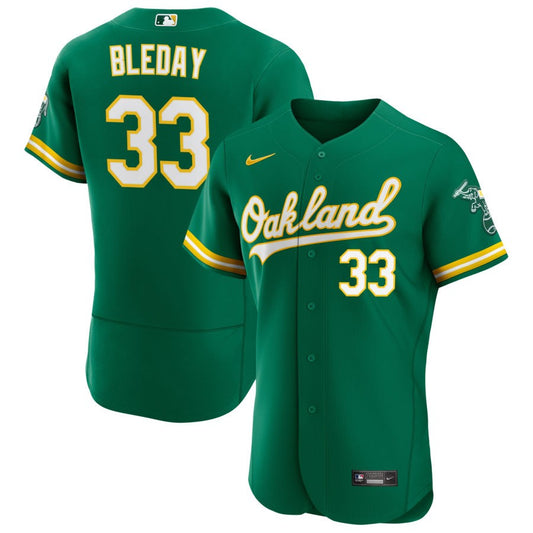JJ Bleday Oakland Athletics Nike Alternate Authentic Jersey - Kelly Green