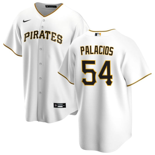 Joshua Palacios Pittsburgh Pirates Nike Home Replica Jersey - White