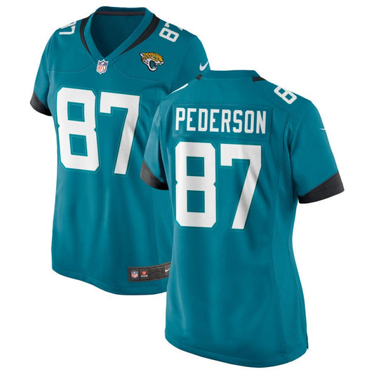 Josh Pederson Jacksonville Jaguars Nike Women's Alternate Jersey - Teal