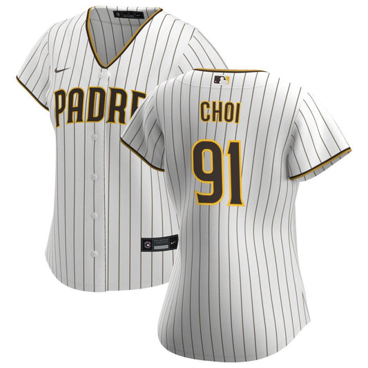 Ji Man Choi San Diego Padres Nike Women's Home Replica Jersey - White
