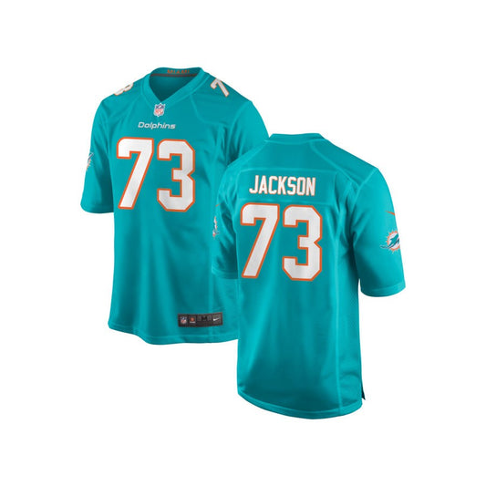 Austin Jackson Miami Dolphins Nike Youth Game Jersey - Aqua