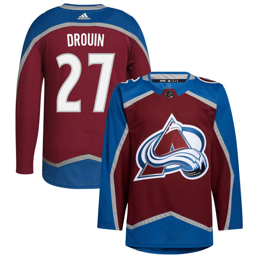 Jonathan Drouin Colorado Avalanche adidas Home Primegreen Authentic Pro Jersey - Burgundy