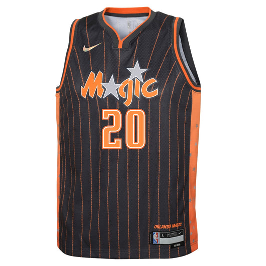 Boys' Grade School Markelle Fultz Nike Magic 2021/22 Swingman Jersey City Edition - Grey