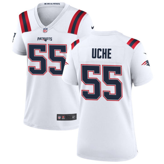 Josh Uche Nike New England Patriots Women's Game Jersey - White