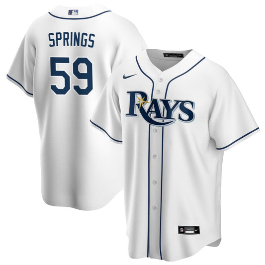 Jeffrey Springs Tampa Bay Rays Nike Home Replica Jersey - White