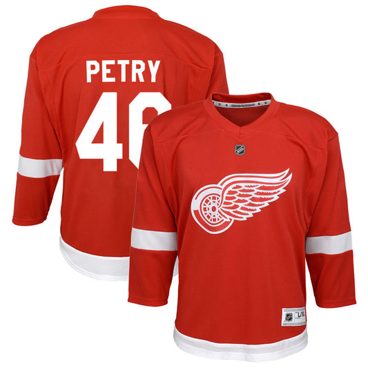 Jeff Petry Detroit Red Wings Youth Home Replica Jersey - Red