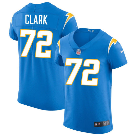 Jerrod Clark Los Angeles Chargers Nike Vapor Elite Jersey - Powder Blue