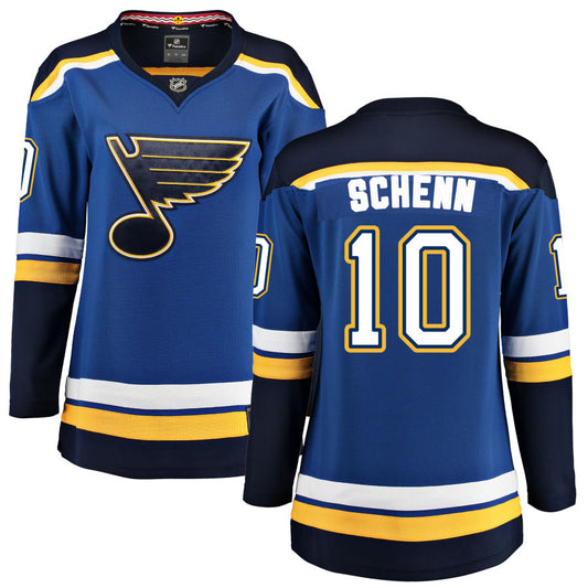Brayden Schenn St. Louis Blues Fanatics Branded Women's Home Breakaway Jersey - Blue