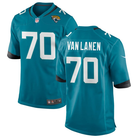 Cole Van Lanen Jacksonville Jaguars Nike Alternate Game Jersey - Teal