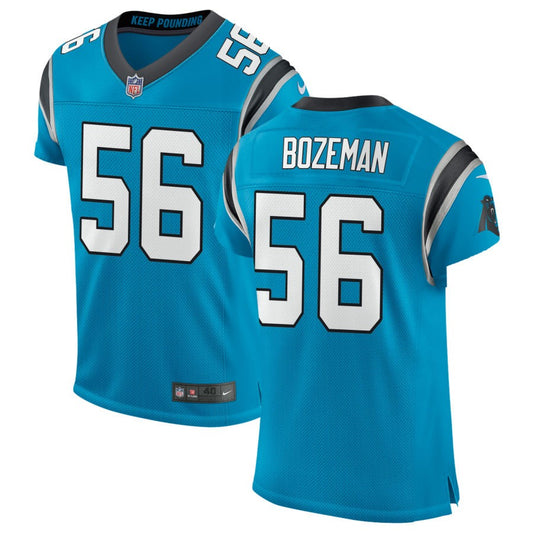 Bradley Bozeman Carolina Panthers Nike Classic Elite Jersey - Blue