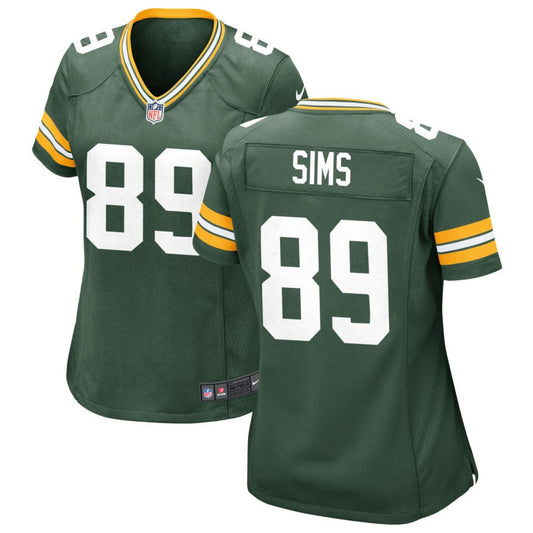 Ben Sims Green Bay Packers Nike Women's Game Jersey - Green